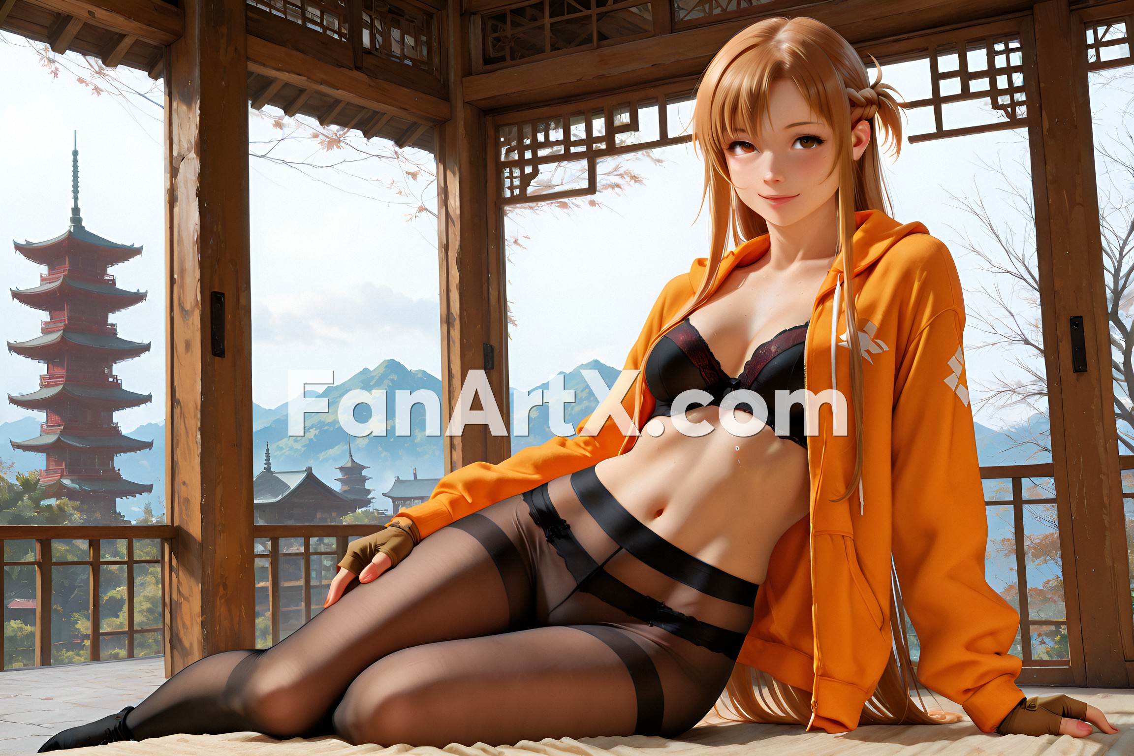 Sao Asuna Yuuki Fanart - Sword Art Online character 5349624